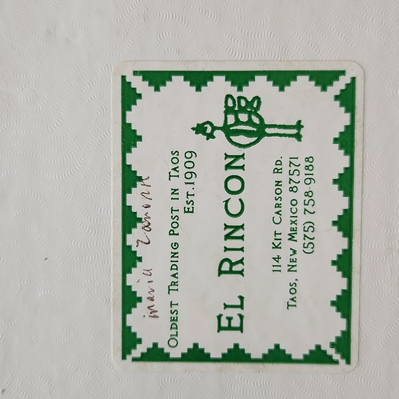 Anne Forbes Sterling Necklace Taos NM - Picture 8 of 8